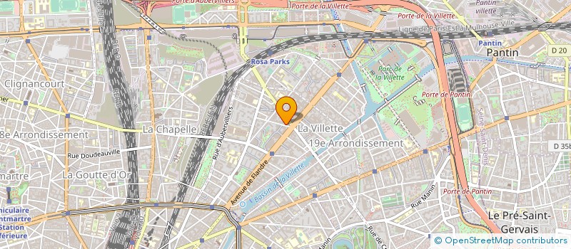 localisation de l'entreprise ECOLE DE CONDUITE MATHIS  PARIS