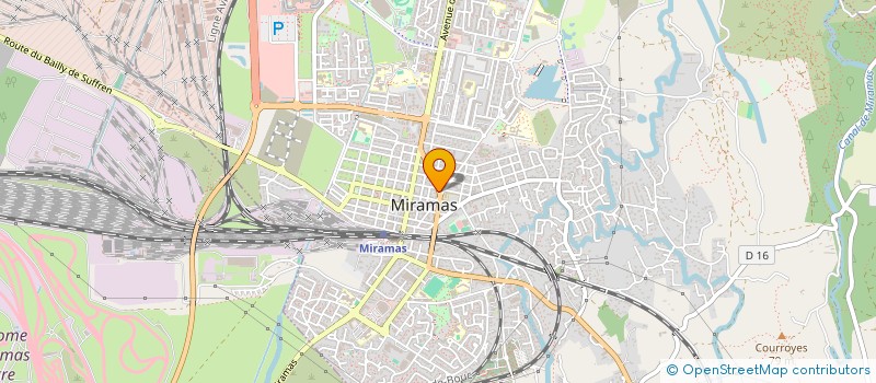 localisation de l'entreprise ECOLE DE CONDUITE MIRAMAS à MIRAMAS