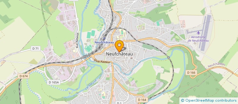 localisation de l'entreprise ECOLE DE CONDUITE NATHALIE  NEUFCHATEAU