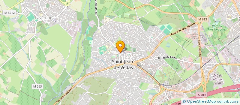 localisation de l'entreprise ECOLE DE CONDUITE POLE POSITION à SAINT-JEAN-DE-VEDAS