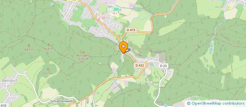 localisation de l'entreprise ECOLE DE CONDUITE REFLEXE  FERRETTE