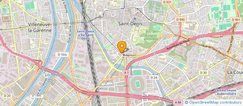 localisation de l'entreprise ECOLE DE CONDUITE SAINT DENIS à SAINT-DENIS
