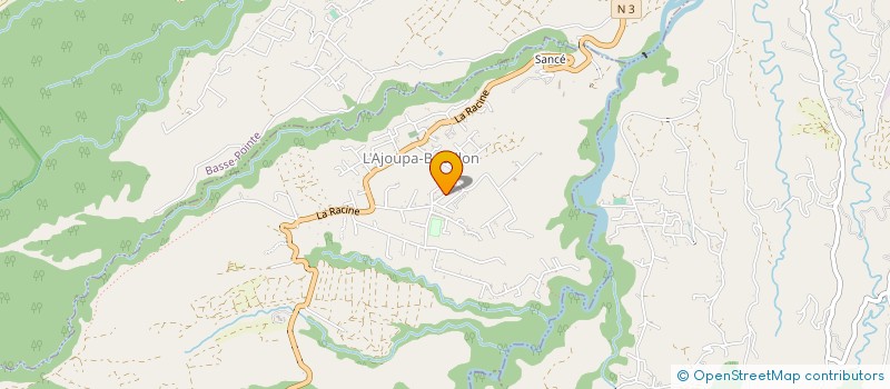 localisation de l'entreprise ECOLE DE CONDUITE & SECURITE ROUTIERE LMH  L'AJOUPA-BOUILLON