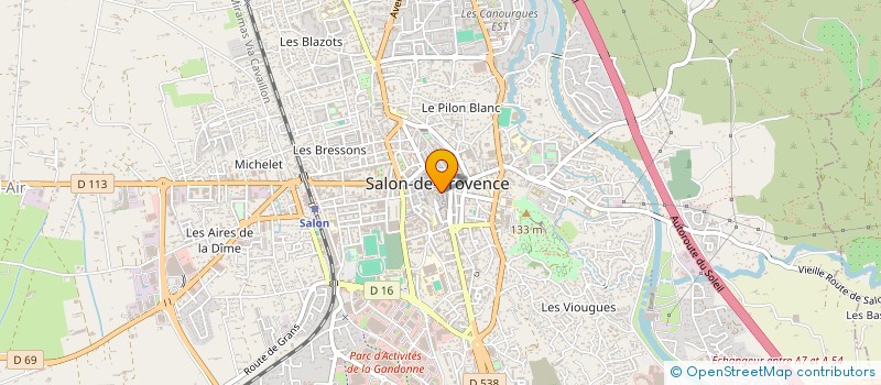 localisation de l'entreprise ECOLE DE CONDUITE ST MICHEL à SALON-DE-PROVENCE