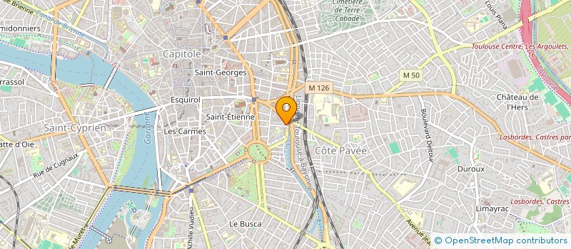 localisation de l'entreprise ECOLE DE CONDUITE TOULOUSAINE à TOULOUSE