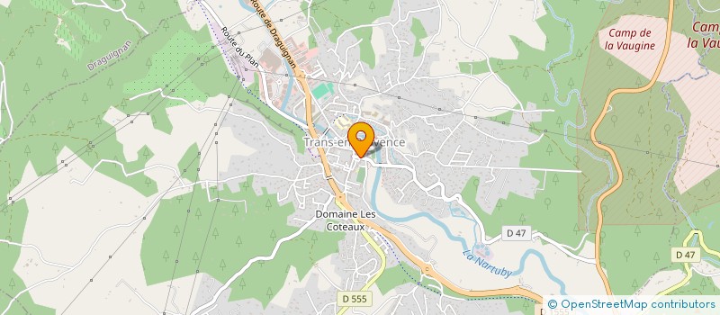 localisation de l'entreprise ECOLE DE CONDUITE VAROISE à TRANS-EN-PROVENCE