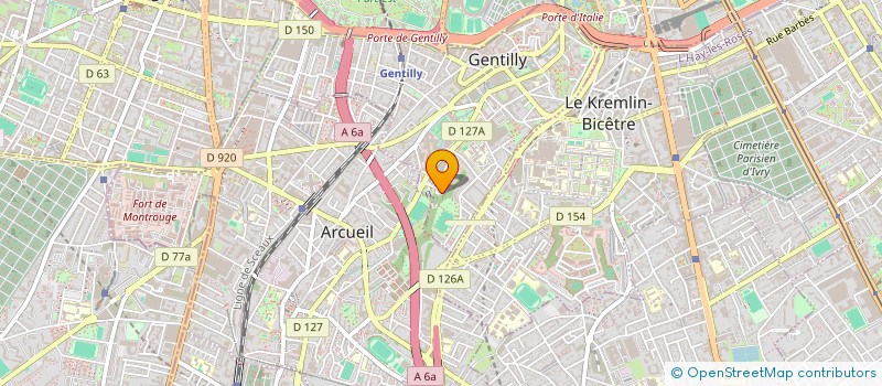 localisation de l'entreprise ECOLE DE CROISIERE DES ILES à GENTILLY