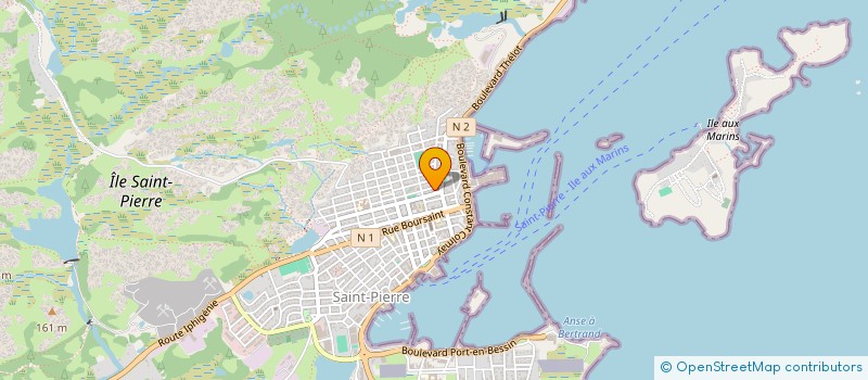 localisation de l'entreprise ECOLE DE CROISIERE KRITER VI à SAINT-PIERRE