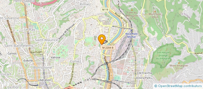 localisation de l'entreprise ECOLE DE DANSE DE L'OPERA à NICE