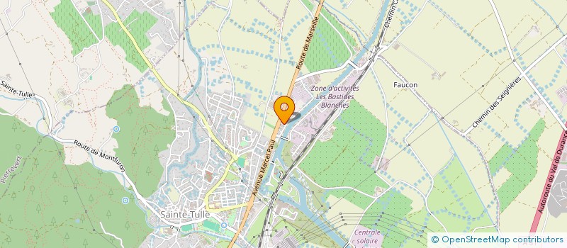 localisation de l'entreprise ECOLE DE DANSE LUCILE PAUL-ROSEL  MANOSQUE