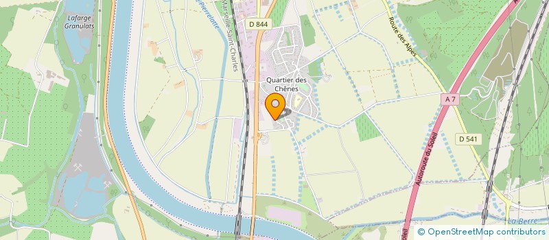 localisation de l'entreprise ECOLE DE DANSE TONON AMGHAR DONZERE  DONZERE