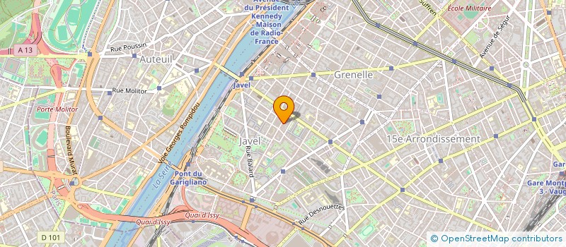 localisation de l'entreprise ECOLE DE DESIGN DE L'ART ET DE MANAGEMENT (EDAM)  PARIS