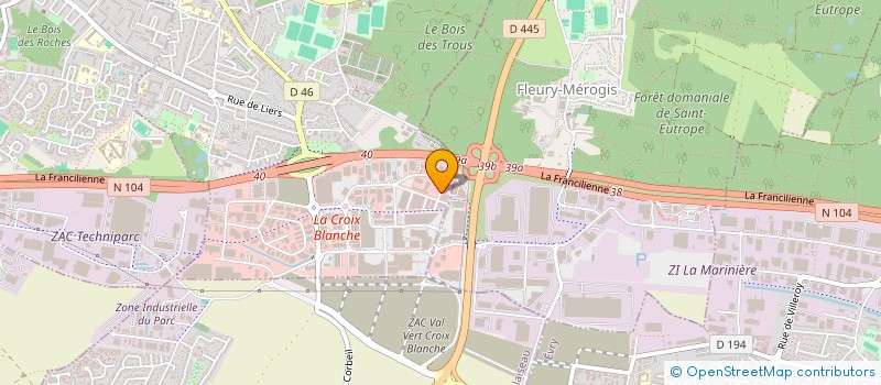 localisation de l'entreprise ECOLE DE FENETRES à SAINT-VRAIN