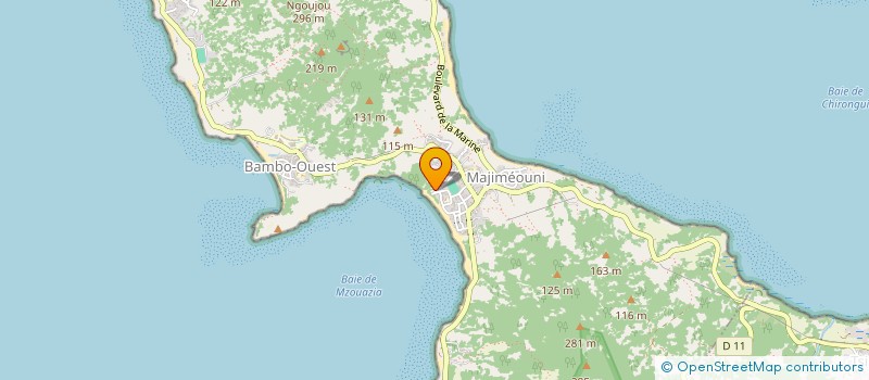 localisation de l'entreprise ECOLE DE FOOT JEUNESSE SPORTIVE DU SUD (J.S.S) à BOUENI