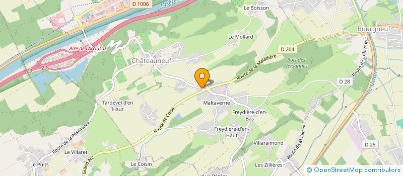 localisation de l'entreprise ECOLE DE FORMATION AU KRAV MAGA  CHATEAUNEUF