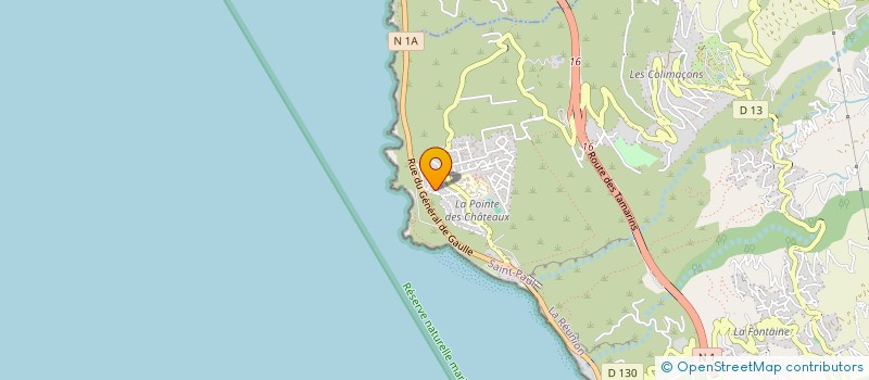 localisation de l'entreprise ECOLE DE GESTION ET ADMINISTRATION DES ENTREPRISES  SAINT-LEU