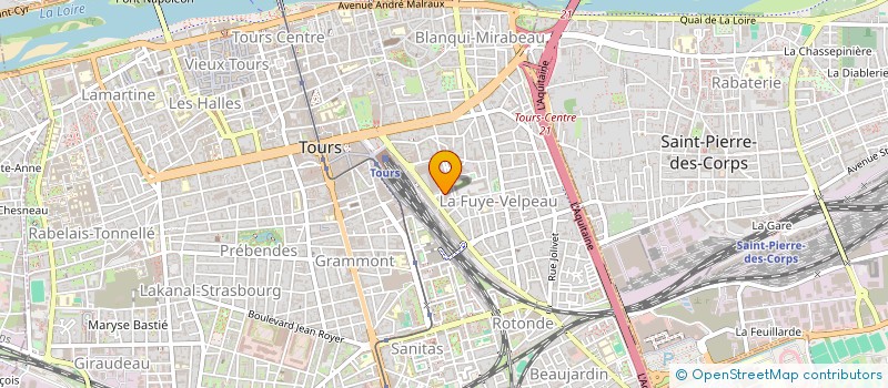 localisation de l'entreprise ECOLE DE GO DE TOURAINE à TOURS