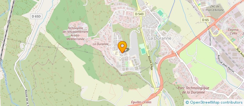 localisation de l'entreprise ECOLE DE GUITARE DU PAYS D'AIX à AIX-EN-PROVENCE