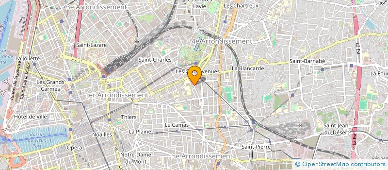 localisation de l'entreprise ECOLE DE GUITARE MARSEILLE à MARSEILLE
