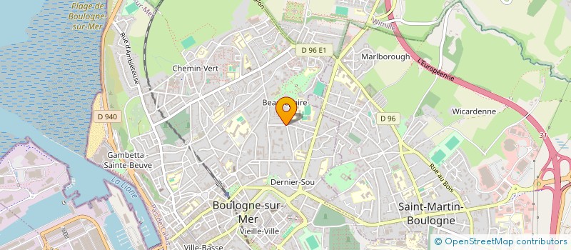 localisation de l'entreprise ECOLE DE GYMNASTIQUE RYTHMIQUE ET SPORTIVE  BELLEBRUNE