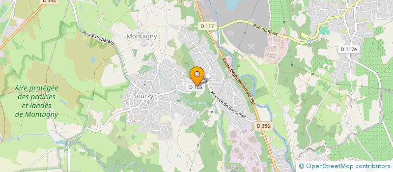 localisation de l'entreprise ECOLE DE JUDO TRADITIONNEL DE MONTAGNY  MONTAGNY