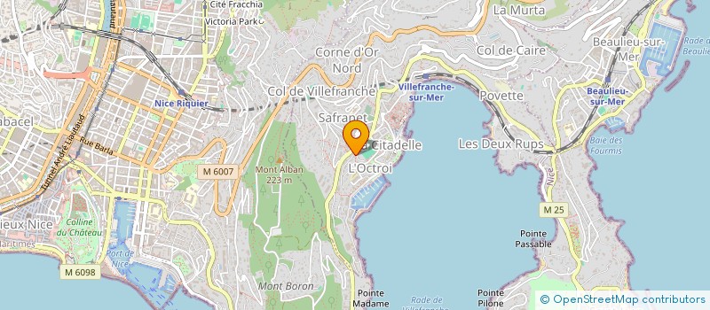 localisation de l'entreprise ECOLE DE KARATE DO VILLEFRANCHE SUR MER à VILLEFRANCHE-SUR-MER