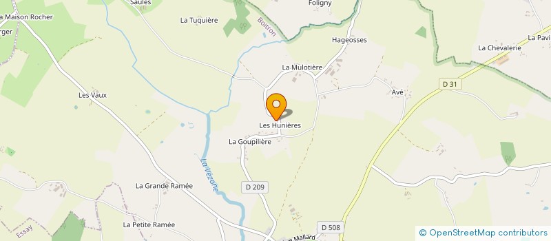 localisation de l'entreprise ECOLE DE KARATE SAGIENNE à SEES