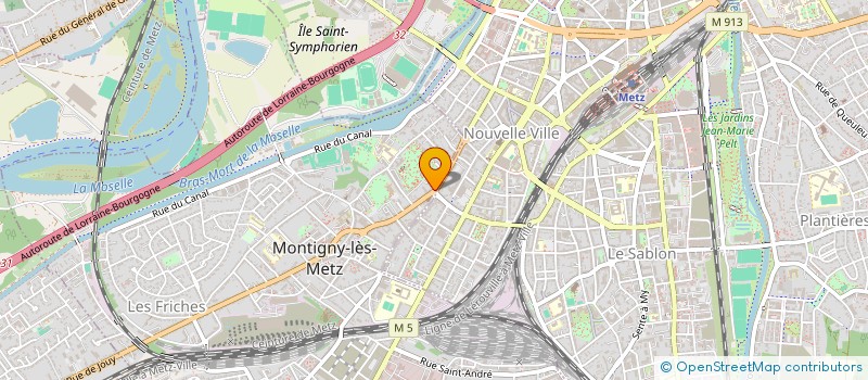 localisation de l'entreprise ECOLE DE KARATE TRADITIONNEL DE MONTIGNY LES METZ  MONTIGNY-LES-METZ