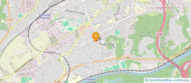 localisation de l'entreprise ECOLE DE KRAV OPERATIONNEL ET PROFESSIONNEL 69 à RILLIEUX-LA-PAPE