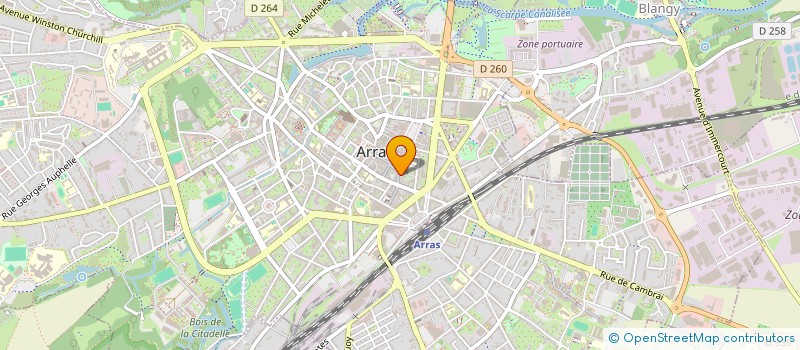 localisation de l'entreprise ECOLE DE L'EVANGILE à ARRAS