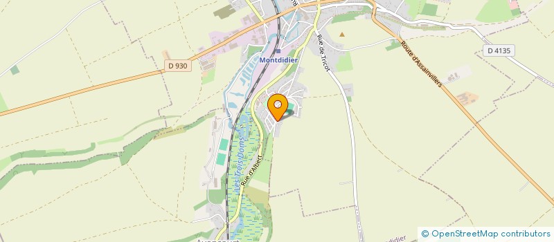 localisation de l'entreprise ECOLE DE LA CITE DU NORD  MONTDIDIER