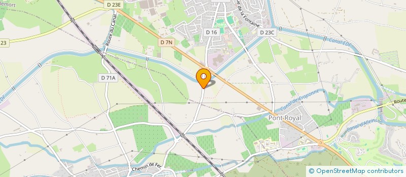 localisation de l'entreprise ECOLE DE LA CONSTRUCTION DES INFRASTRUCTURES ET RESEAUX à MALLEMORT