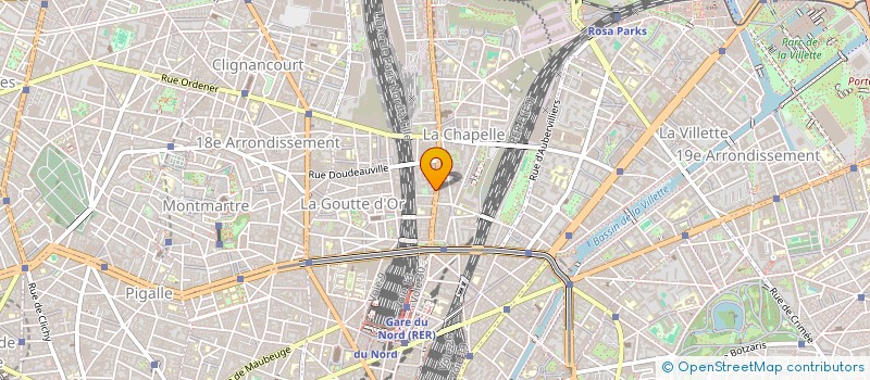 localisation de l'entreprise ECOLE DE LA COOPERATION ARTISANALE  PARIS