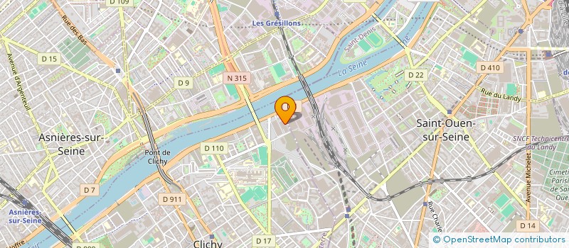 localisation de l'entreprise ECOLE DE LA DEUXIEME CHANCE DES HAUTS DE SEINE à CLICHY