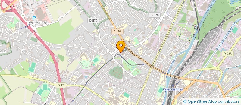 localisation de l'entreprise ECOLE DE LA DEUXIEME CHANCE HAINAUT THIERACHE à ANZIN