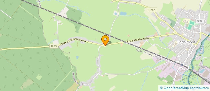 localisation de l'entreprise ECOLE DE LA LIBERTE  BERLAIMONT