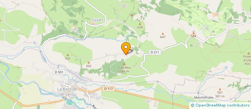 localisation de l'entreprise ECOLE DE LEGERETE FRANCE à BASTIDE-DE-SEROU