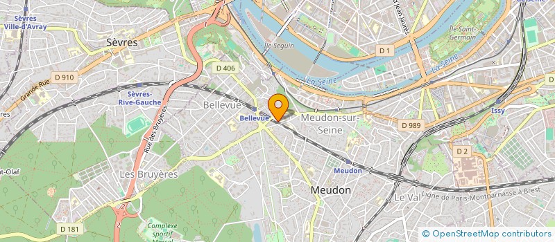 localisation de l'entreprise ECOLE DE LOISIRS NOTRE DAME DE JOIE à MEUDON
