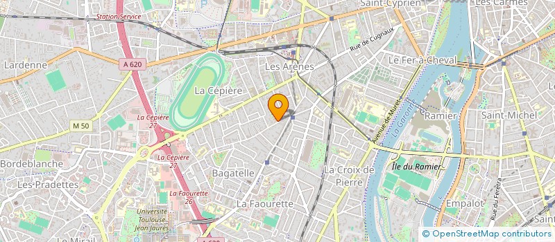 localisation de l'entreprise ECOLE DE MANDOLINE DE TOULOUSE à TOULOUSE
