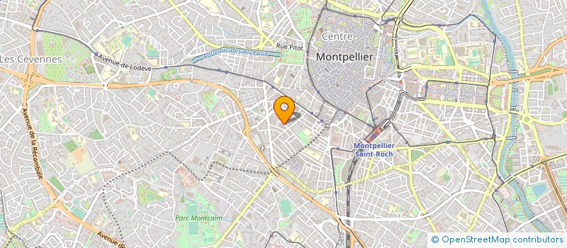 localisation de l'entreprise ECOLE DE MOSAIQUE DE MONTPELLIER à MONTPELLIER