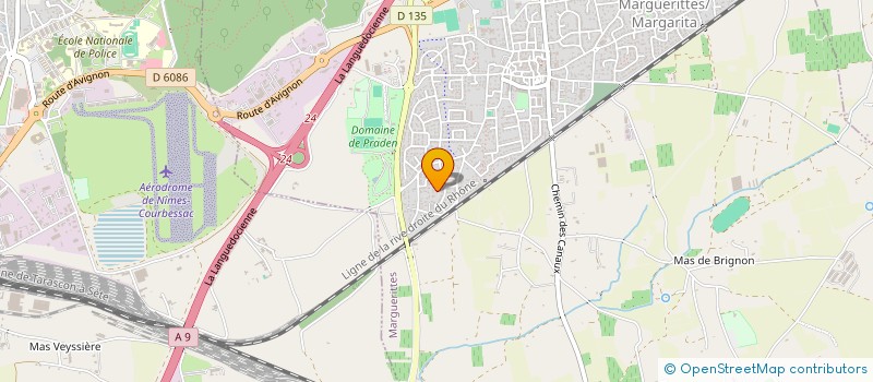 localisation de l'entreprise ECOLE DE MOTO MAXANCE MORA 839  MARGUERITTES