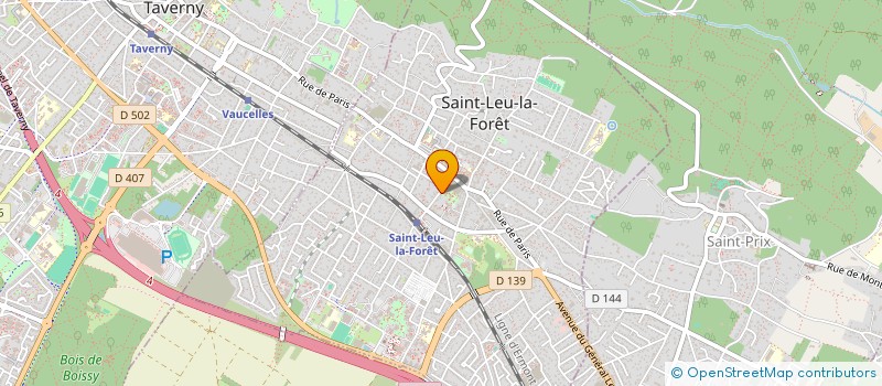 localisation de l'entreprise ECOLE DE MUSIQUE à SAINT-LEU-LA-FORET