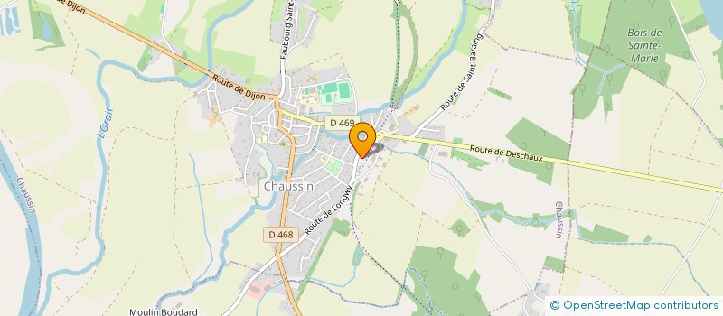 localisation de l'entreprise ECOLE DE MUSIQUE à CHAUSSIN