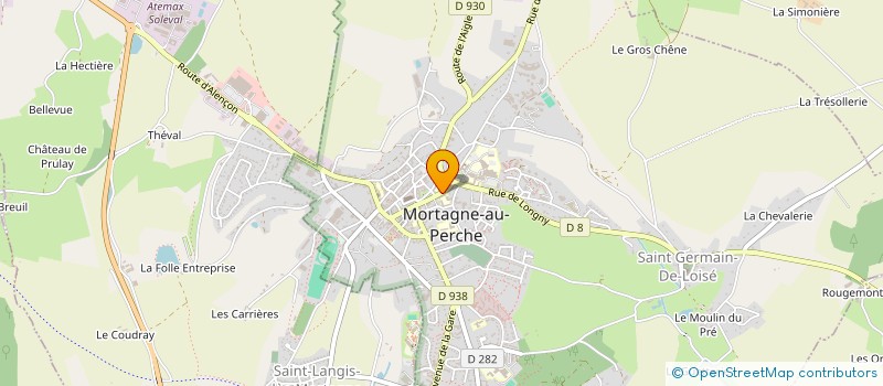 localisation de l'entreprise ECOLE DE MUSIQUE à MORTAGNE-AU-PERCHE
