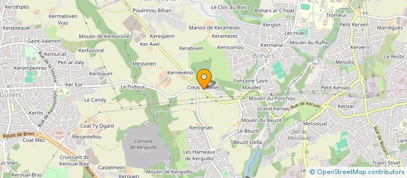 localisation de l'entreprise ECOLE DE MUSIQUE à BOHARS