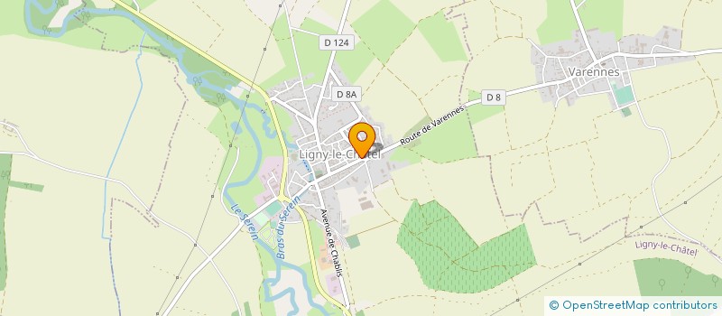 localisation de l'entreprise ECOLE DE MUSIQUE à LIGNY-LE-CHATEL