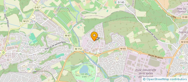 localisation de l'entreprise ECOLE DE MUSIQUE ALEGRIA à LE CRES