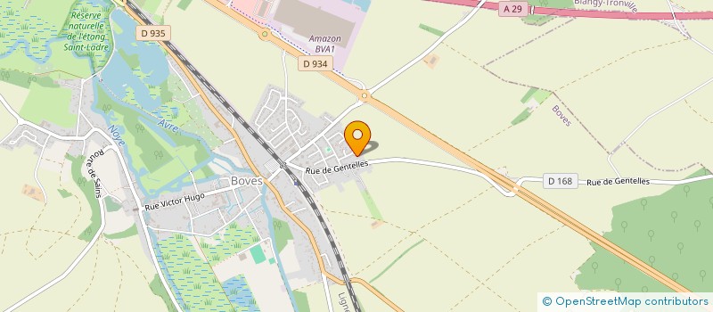 localisation de l'entreprise ECOLE DE MUSIQUE AMADEUS à BOVES