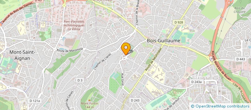 localisation de l'entreprise ECOLE DE MUSIQUE BOIS GUILLAUME BIHOREL ISNEAUVILLE à BOIS-GUILLAUME