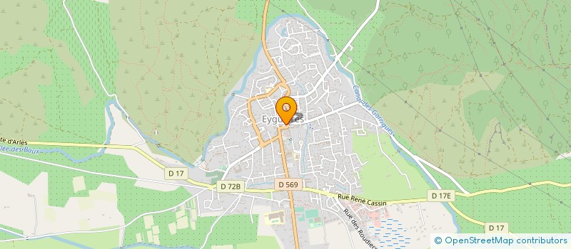localisation de l'entreprise ECOLE DE MUSIQUE D'EYGUIERES à EYGUIERES